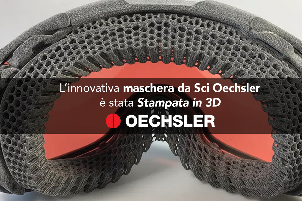 Una innovativa maschera da sci con la stampa 3d HP - Selltek